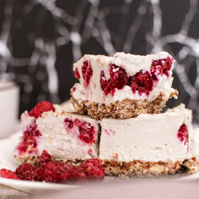 Raw Raspberry Cheesecake [Vegan, No Bake] - Plant Prosperous