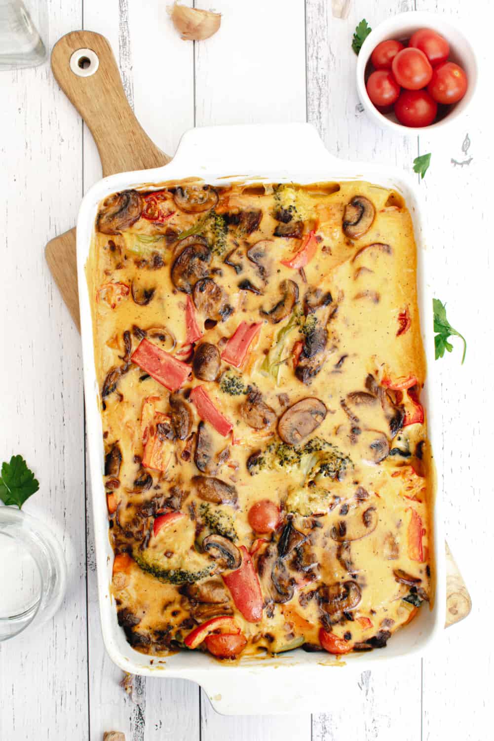 Easy Vegetable Cheese Bake [Vegan] Plant Prosperous