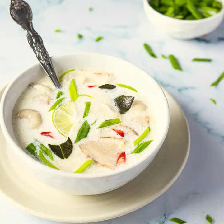 vegan thai coconut soup